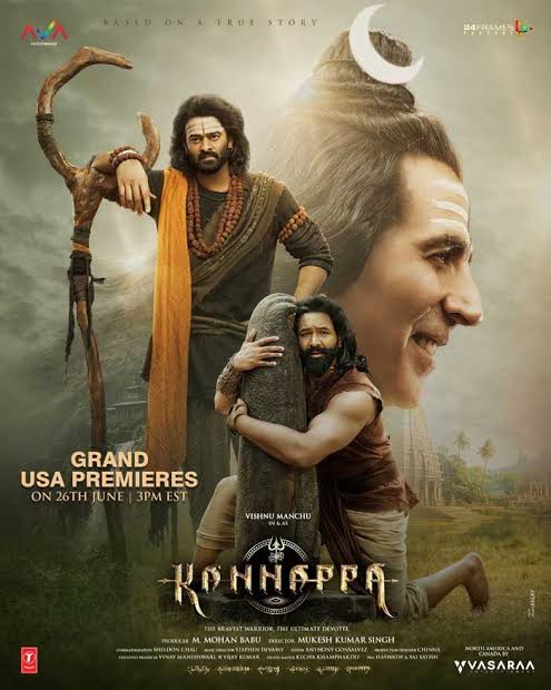 Free Kannappa 2025) (Hindi + Multi Audio) Dual Audio UnCut South Movie HD ESub